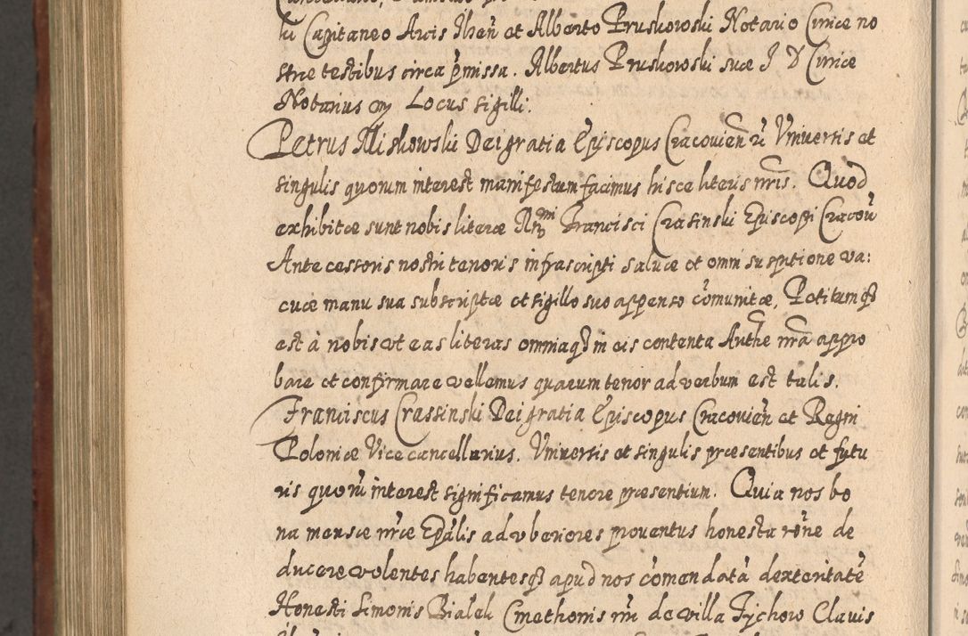 Zdjęcie nr 1141 dla obiektu archiwalnego: Acta actorum, causarum spiritualium, civilium, criminalium, obligationum, quietationum, inscpritionum, cessionum, decimarum, testamentorum R. D. Martini Szyszkowski, episcopi Cracoviensis, ducis Severiensis in annis 1620 - 1623. Tomus secundus.