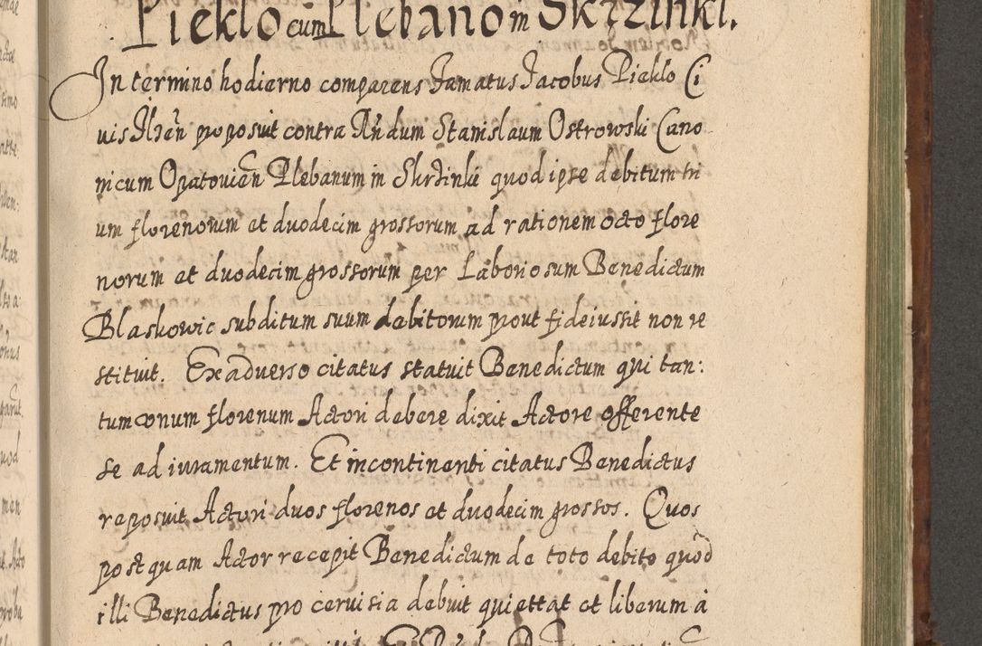 Zdjęcie nr 1132 dla obiektu archiwalnego: Acta actorum, causarum spiritualium, civilium, criminalium, obligationum, quietationum, inscpritionum, cessionum, decimarum, testamentorum R. D. Martini Szyszkowski, episcopi Cracoviensis, ducis Severiensis in annis 1620 - 1623. Tomus secundus.