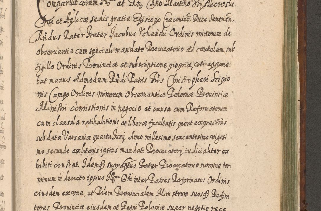 Zdjęcie nr 1120 dla obiektu archiwalnego: Acta actorum, causarum spiritualium, civilium, criminalium, obligationum, quietationum, inscpritionum, cessionum, decimarum, testamentorum R. D. Martini Szyszkowski, episcopi Cracoviensis, ducis Severiensis in annis 1620 - 1623. Tomus secundus.