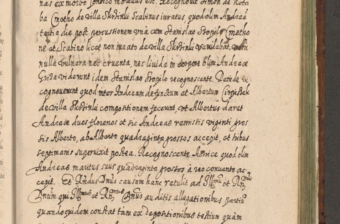 Zdjęcie nr 1114 dla obiektu archiwalnego: Acta actorum, causarum spiritualium, civilium, criminalium, obligationum, quietationum, inscpritionum, cessionum, decimarum, testamentorum R. D. Martini Szyszkowski, episcopi Cracoviensis, ducis Severiensis in annis 1620 - 1623. Tomus secundus.