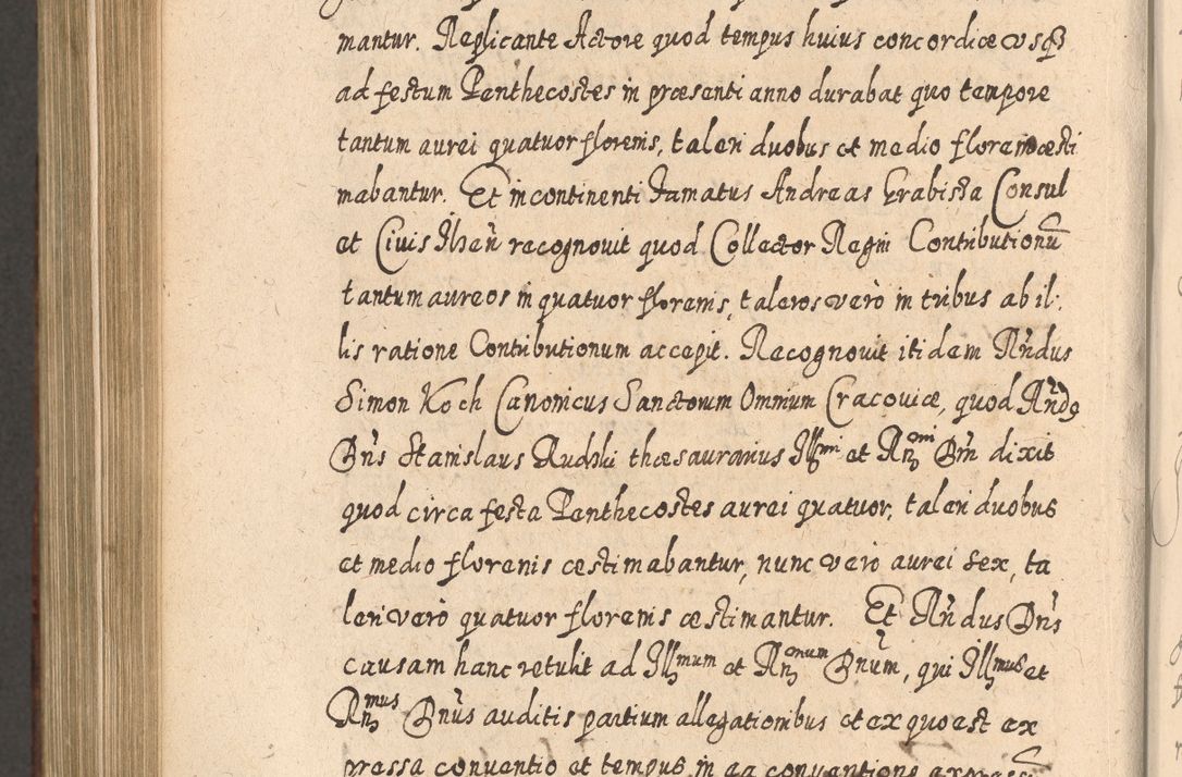Zdjęcie nr 1111 dla obiektu archiwalnego: Acta actorum, causarum spiritualium, civilium, criminalium, obligationum, quietationum, inscpritionum, cessionum, decimarum, testamentorum R. D. Martini Szyszkowski, episcopi Cracoviensis, ducis Severiensis in annis 1620 - 1623. Tomus secundus.