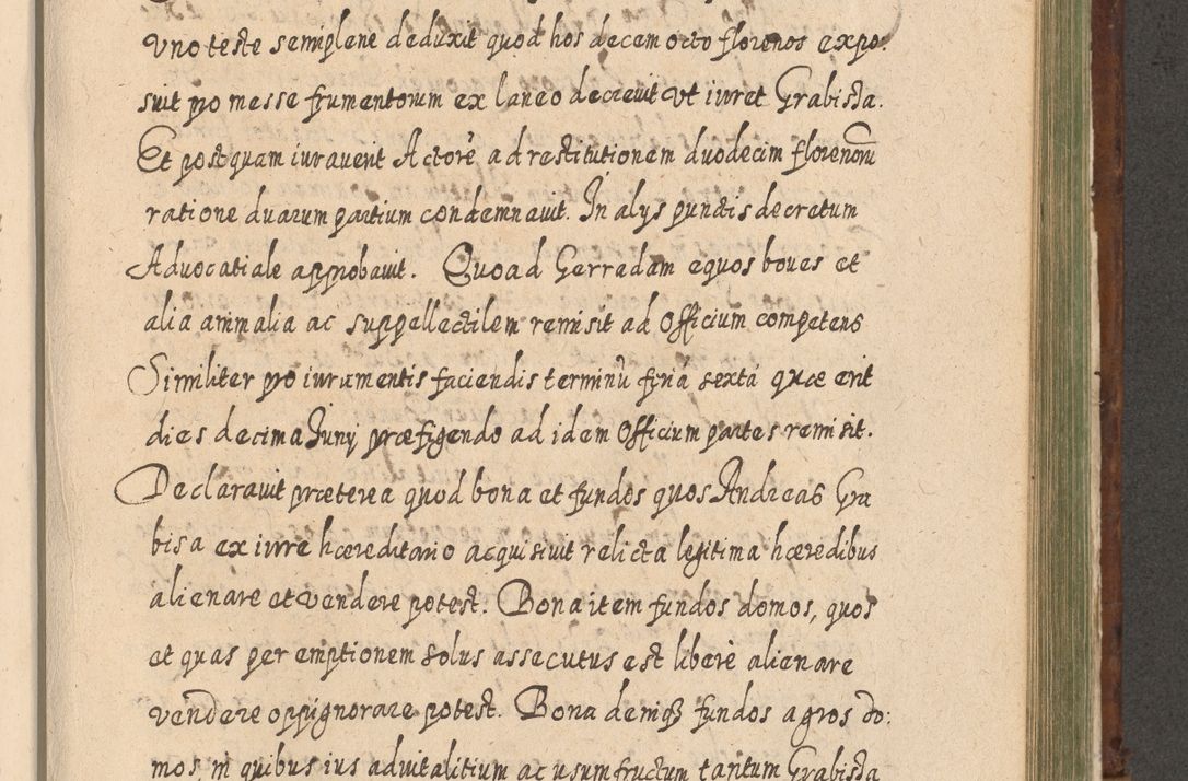 Zdjęcie nr 1100 dla obiektu archiwalnego: Acta actorum, causarum spiritualium, civilium, criminalium, obligationum, quietationum, inscpritionum, cessionum, decimarum, testamentorum R. D. Martini Szyszkowski, episcopi Cracoviensis, ducis Severiensis in annis 1620 - 1623. Tomus secundus.