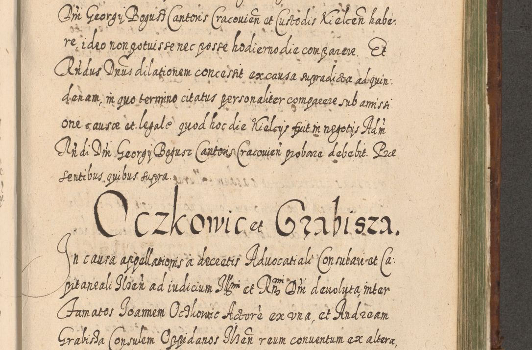 Zdjęcie nr 1098 dla obiektu archiwalnego: Acta actorum, causarum spiritualium, civilium, criminalium, obligationum, quietationum, inscpritionum, cessionum, decimarum, testamentorum R. D. Martini Szyszkowski, episcopi Cracoviensis, ducis Severiensis in annis 1620 - 1623. Tomus secundus.