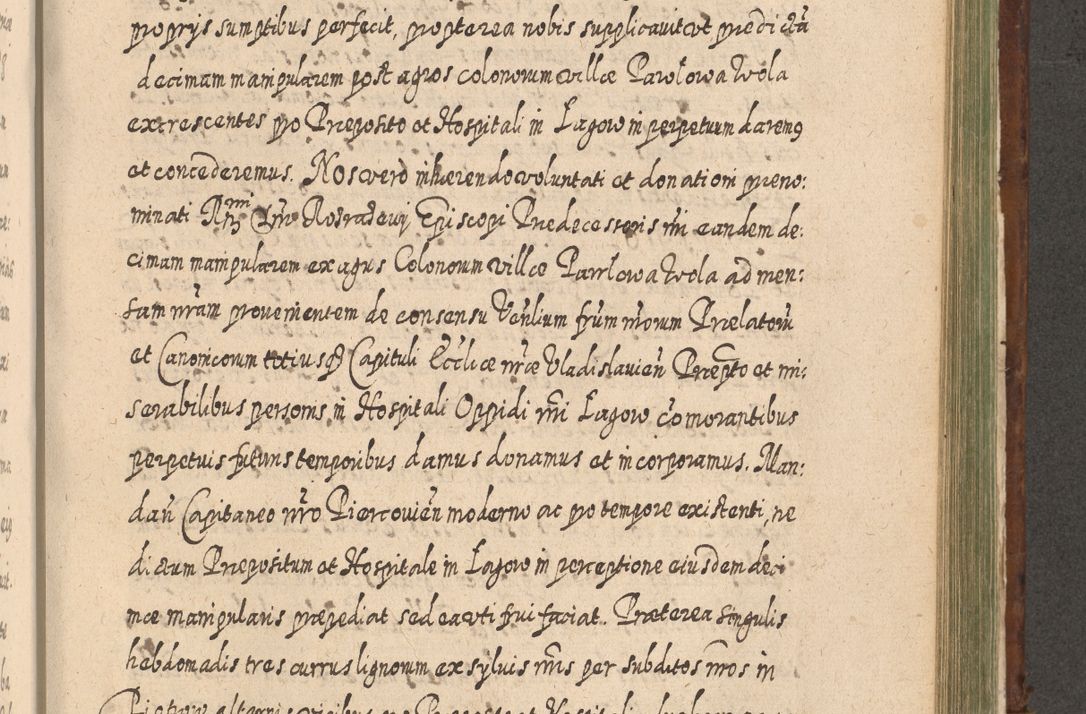 Zdjęcie nr 1090 dla obiektu archiwalnego: Acta actorum, causarum spiritualium, civilium, criminalium, obligationum, quietationum, inscpritionum, cessionum, decimarum, testamentorum R. D. Martini Szyszkowski, episcopi Cracoviensis, ducis Severiensis in annis 1620 - 1623. Tomus secundus.