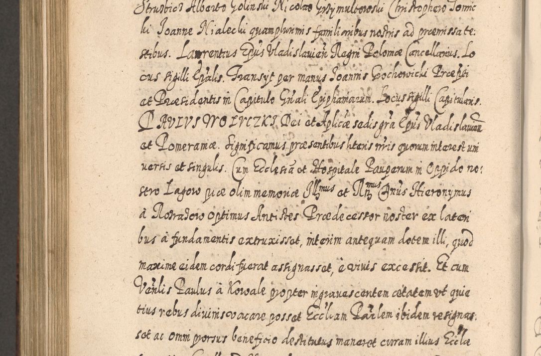 Zdjęcie nr 1091 dla obiektu archiwalnego: Acta actorum, causarum spiritualium, civilium, criminalium, obligationum, quietationum, inscpritionum, cessionum, decimarum, testamentorum R. D. Martini Szyszkowski, episcopi Cracoviensis, ducis Severiensis in annis 1620 - 1623. Tomus secundus.