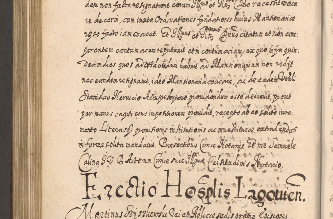 Zdjęcie nr 1087 dla obiektu archiwalnego: Acta actorum, causarum spiritualium, civilium, criminalium, obligationum, quietationum, inscpritionum, cessionum, decimarum, testamentorum R. D. Martini Szyszkowski, episcopi Cracoviensis, ducis Severiensis in annis 1620 - 1623. Tomus secundus.