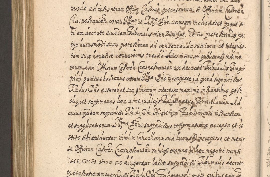 Zdjęcie nr 1073 dla obiektu archiwalnego: Acta actorum, causarum spiritualium, civilium, criminalium, obligationum, quietationum, inscpritionum, cessionum, decimarum, testamentorum R. D. Martini Szyszkowski, episcopi Cracoviensis, ducis Severiensis in annis 1620 - 1623. Tomus secundus.