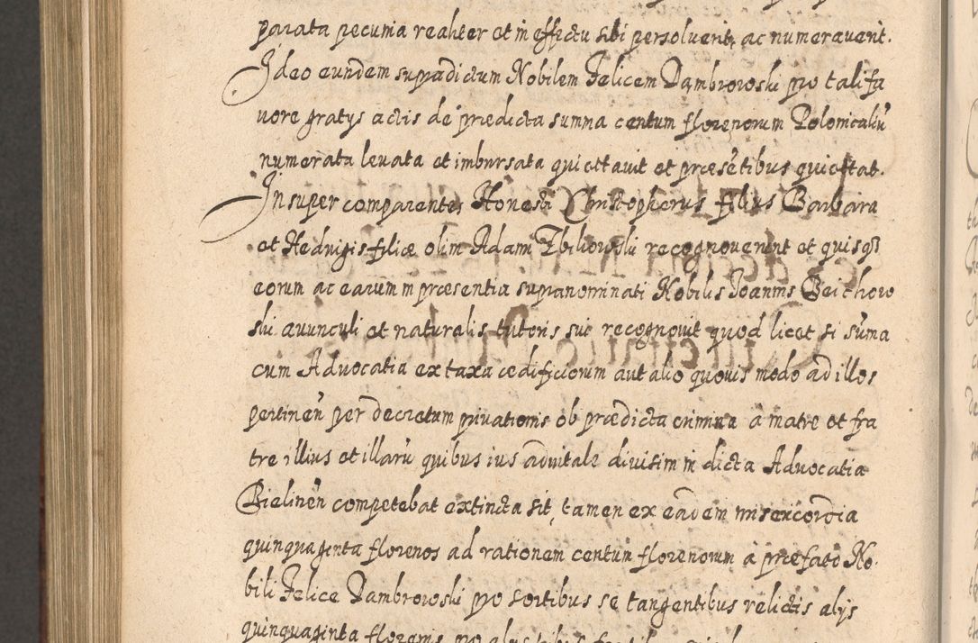 Zdjęcie nr 1075 dla obiektu archiwalnego: Acta actorum, causarum spiritualium, civilium, criminalium, obligationum, quietationum, inscpritionum, cessionum, decimarum, testamentorum R. D. Martini Szyszkowski, episcopi Cracoviensis, ducis Severiensis in annis 1620 - 1623. Tomus secundus.