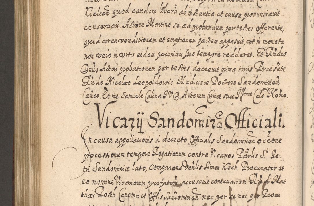 Zdjęcie nr 1071 dla obiektu archiwalnego: Acta actorum, causarum spiritualium, civilium, criminalium, obligationum, quietationum, inscpritionum, cessionum, decimarum, testamentorum R. D. Martini Szyszkowski, episcopi Cracoviensis, ducis Severiensis in annis 1620 - 1623. Tomus secundus.