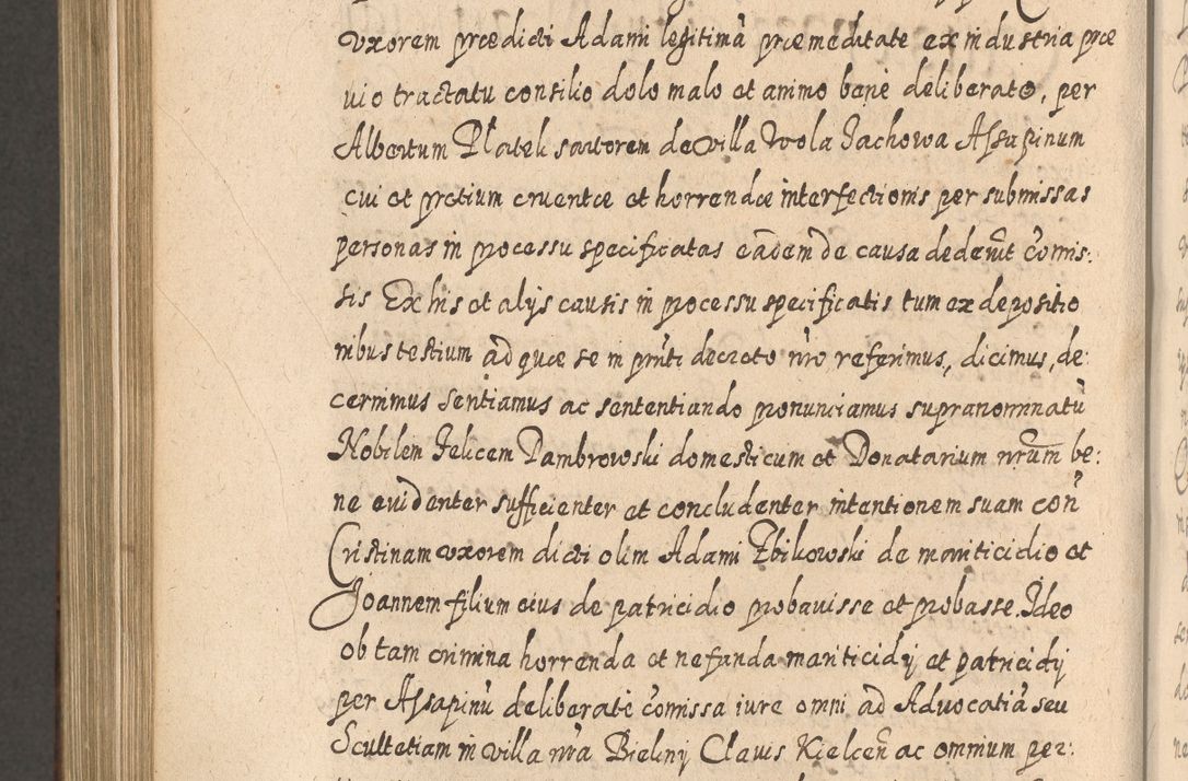 Zdjęcie nr 1065 dla obiektu archiwalnego: Acta actorum, causarum spiritualium, civilium, criminalium, obligationum, quietationum, inscpritionum, cessionum, decimarum, testamentorum R. D. Martini Szyszkowski, episcopi Cracoviensis, ducis Severiensis in annis 1620 - 1623. Tomus secundus.