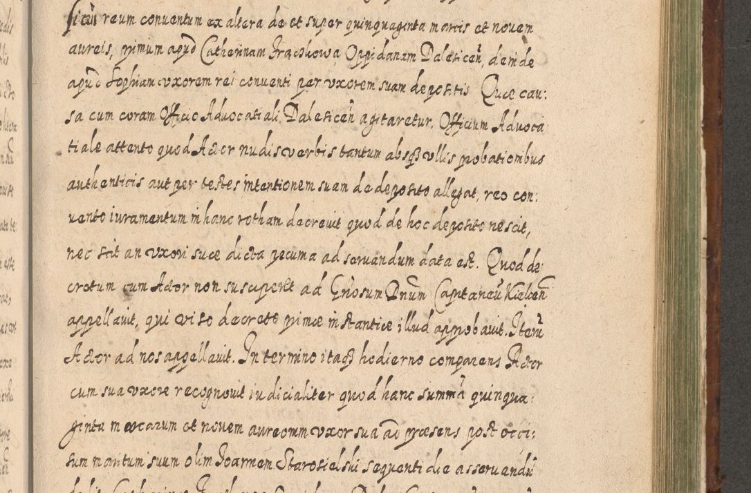 Zdjęcie nr 1062 dla obiektu archiwalnego: Acta actorum, causarum spiritualium, civilium, criminalium, obligationum, quietationum, inscpritionum, cessionum, decimarum, testamentorum R. D. Martini Szyszkowski, episcopi Cracoviensis, ducis Severiensis in annis 1620 - 1623. Tomus secundus.