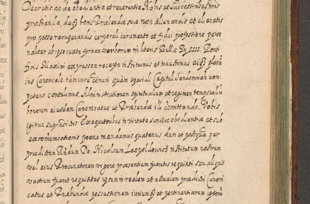 Zdjęcie nr 1060 dla obiektu archiwalnego: Acta actorum, causarum spiritualium, civilium, criminalium, obligationum, quietationum, inscpritionum, cessionum, decimarum, testamentorum R. D. Martini Szyszkowski, episcopi Cracoviensis, ducis Severiensis in annis 1620 - 1623. Tomus secundus.