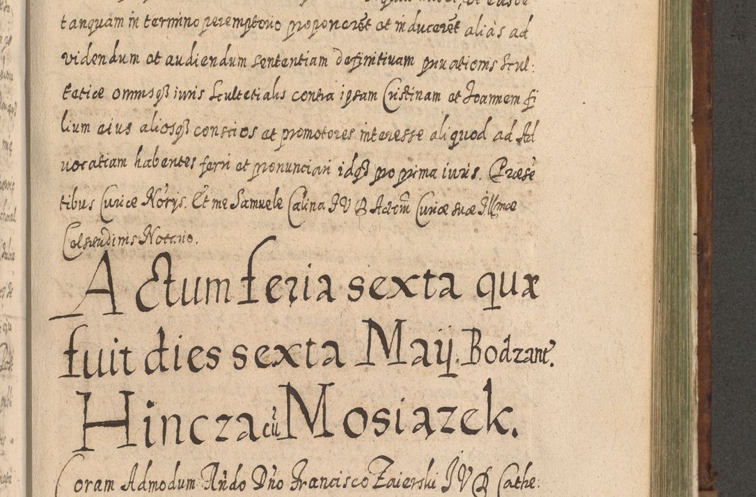 Zdjęcie nr 1056 dla obiektu archiwalnego: Acta actorum, causarum spiritualium, civilium, criminalium, obligationum, quietationum, inscpritionum, cessionum, decimarum, testamentorum R. D. Martini Szyszkowski, episcopi Cracoviensis, ducis Severiensis in annis 1620 - 1623. Tomus secundus.