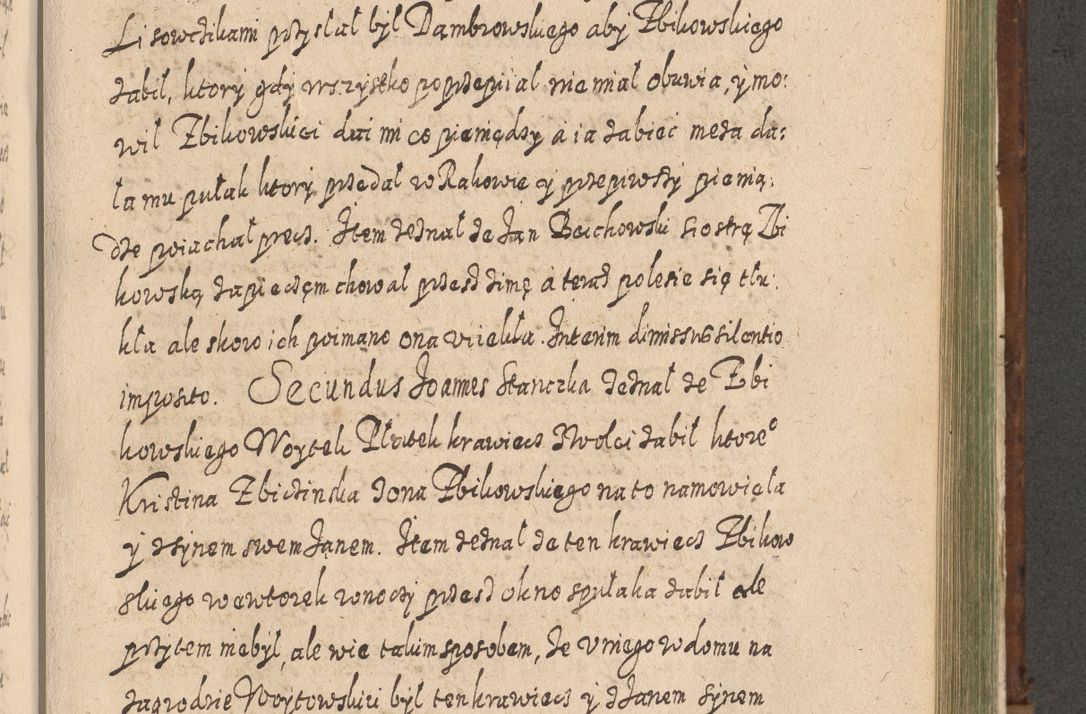 Zdjęcie nr 1048 dla obiektu archiwalnego: Acta actorum, causarum spiritualium, civilium, criminalium, obligationum, quietationum, inscpritionum, cessionum, decimarum, testamentorum R. D. Martini Szyszkowski, episcopi Cracoviensis, ducis Severiensis in annis 1620 - 1623. Tomus secundus.
