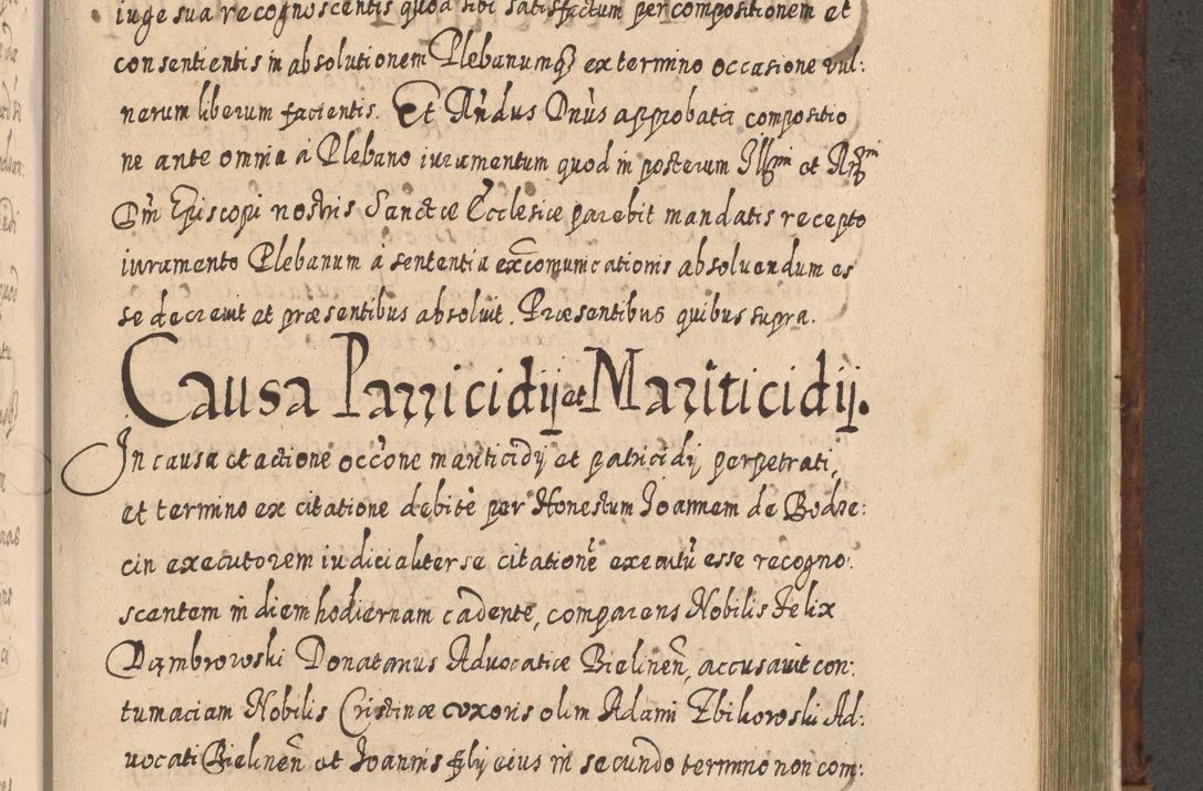 Zdjęcie nr 1040 dla obiektu archiwalnego: Acta actorum, causarum spiritualium, civilium, criminalium, obligationum, quietationum, inscpritionum, cessionum, decimarum, testamentorum R. D. Martini Szyszkowski, episcopi Cracoviensis, ducis Severiensis in annis 1620 - 1623. Tomus secundus.
