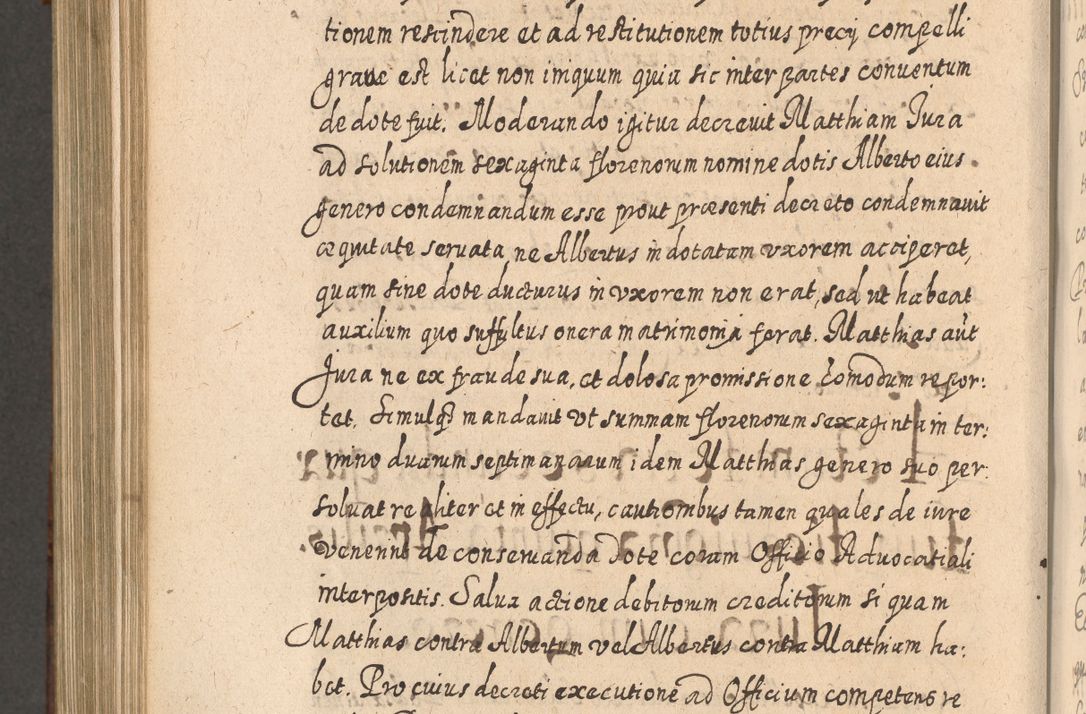 Zdjęcie nr 1033 dla obiektu archiwalnego: Acta actorum, causarum spiritualium, civilium, criminalium, obligationum, quietationum, inscpritionum, cessionum, decimarum, testamentorum R. D. Martini Szyszkowski, episcopi Cracoviensis, ducis Severiensis in annis 1620 - 1623. Tomus secundus.