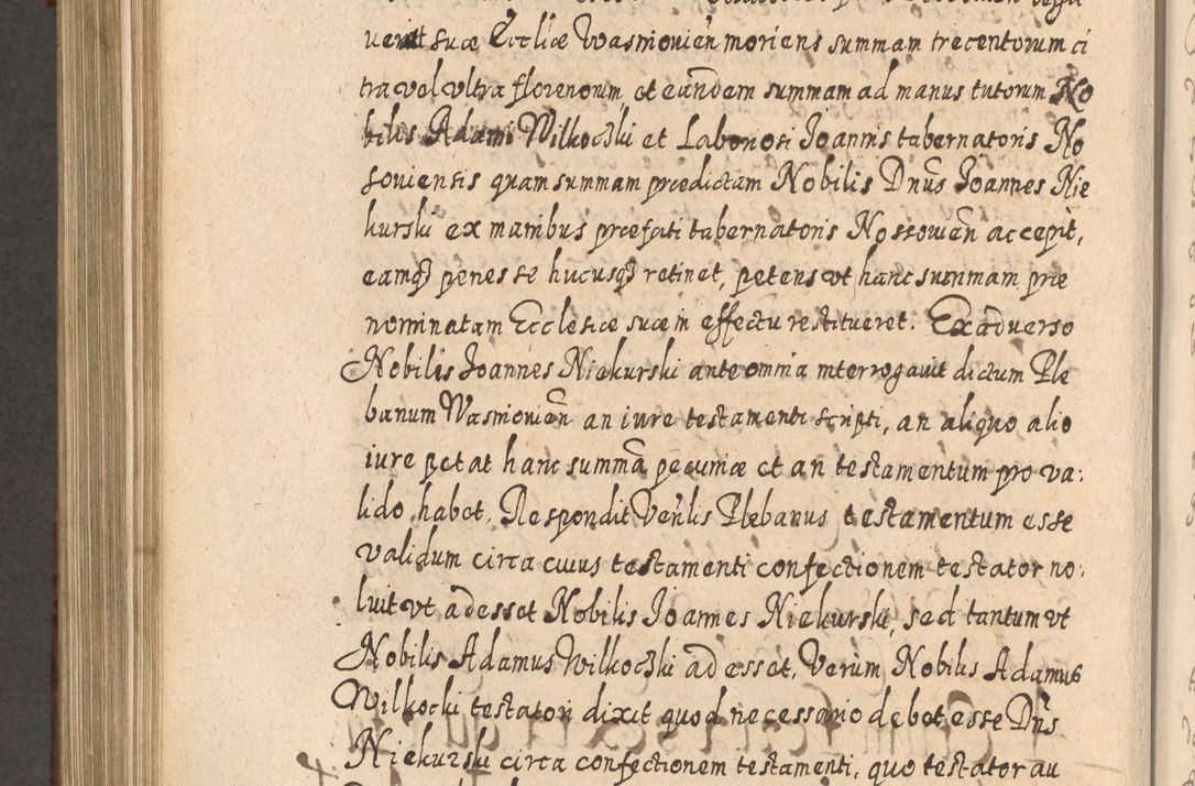 Zdjęcie nr 1029 dla obiektu archiwalnego: Acta actorum, causarum spiritualium, civilium, criminalium, obligationum, quietationum, inscpritionum, cessionum, decimarum, testamentorum R. D. Martini Szyszkowski, episcopi Cracoviensis, ducis Severiensis in annis 1620 - 1623. Tomus secundus.