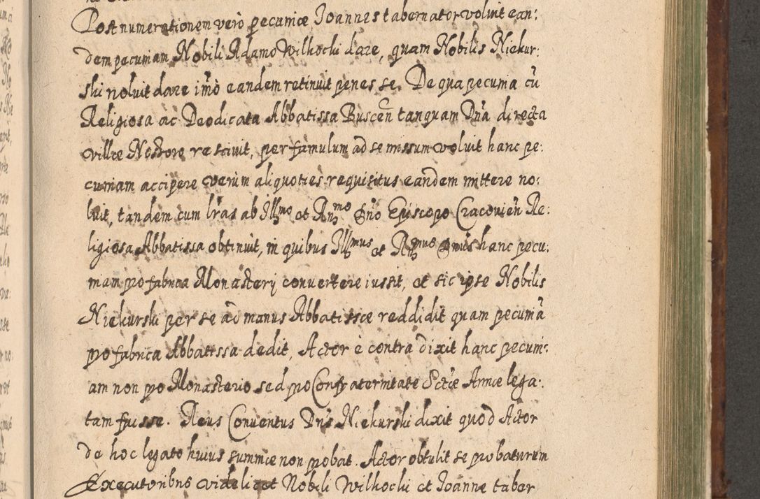 Zdjęcie nr 1030 dla obiektu archiwalnego: Acta actorum, causarum spiritualium, civilium, criminalium, obligationum, quietationum, inscpritionum, cessionum, decimarum, testamentorum R. D. Martini Szyszkowski, episcopi Cracoviensis, ducis Severiensis in annis 1620 - 1623. Tomus secundus.