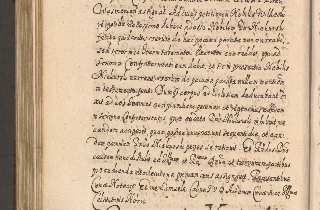 Zdjęcie nr 1031 dla obiektu archiwalnego: Acta actorum, causarum spiritualium, civilium, criminalium, obligationum, quietationum, inscpritionum, cessionum, decimarum, testamentorum R. D. Martini Szyszkowski, episcopi Cracoviensis, ducis Severiensis in annis 1620 - 1623. Tomus secundus.