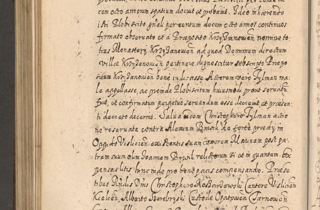 Zdjęcie nr 1027 dla obiektu archiwalnego: Acta actorum, causarum spiritualium, civilium, criminalium, obligationum, quietationum, inscpritionum, cessionum, decimarum, testamentorum R. D. Martini Szyszkowski, episcopi Cracoviensis, ducis Severiensis in annis 1620 - 1623. Tomus secundus.