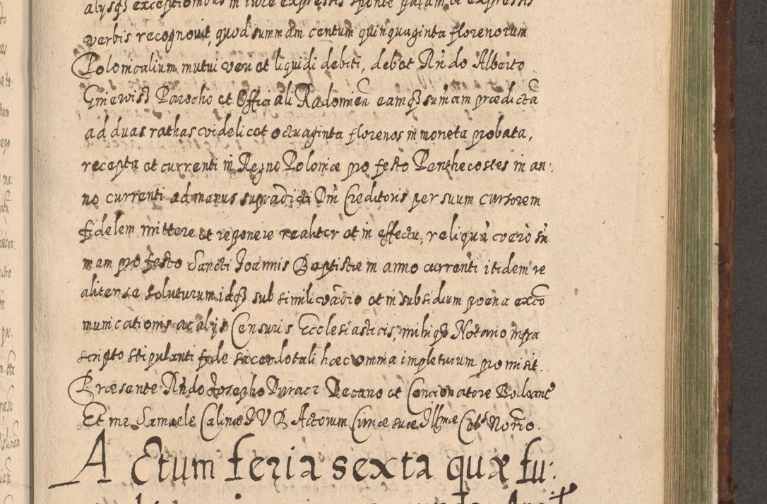 Zdjęcie nr 1028 dla obiektu archiwalnego: Acta actorum, causarum spiritualium, civilium, criminalium, obligationum, quietationum, inscpritionum, cessionum, decimarum, testamentorum R. D. Martini Szyszkowski, episcopi Cracoviensis, ducis Severiensis in annis 1620 - 1623. Tomus secundus.