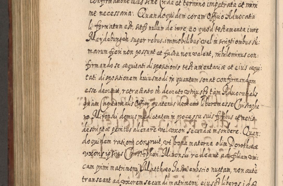 Zdjęcie nr 1223 dla obiektu archiwalnego: Acta actorum, causarum spiritualium, civilium, criminalium, obligationum, quietationum, inscpritionum, cessionum, decimarum, testamentorum R. D. Martini Szyszkowski, episcopi Cracoviensis, ducis Severiensis in annis 1620 - 1623. Tomus secundus.