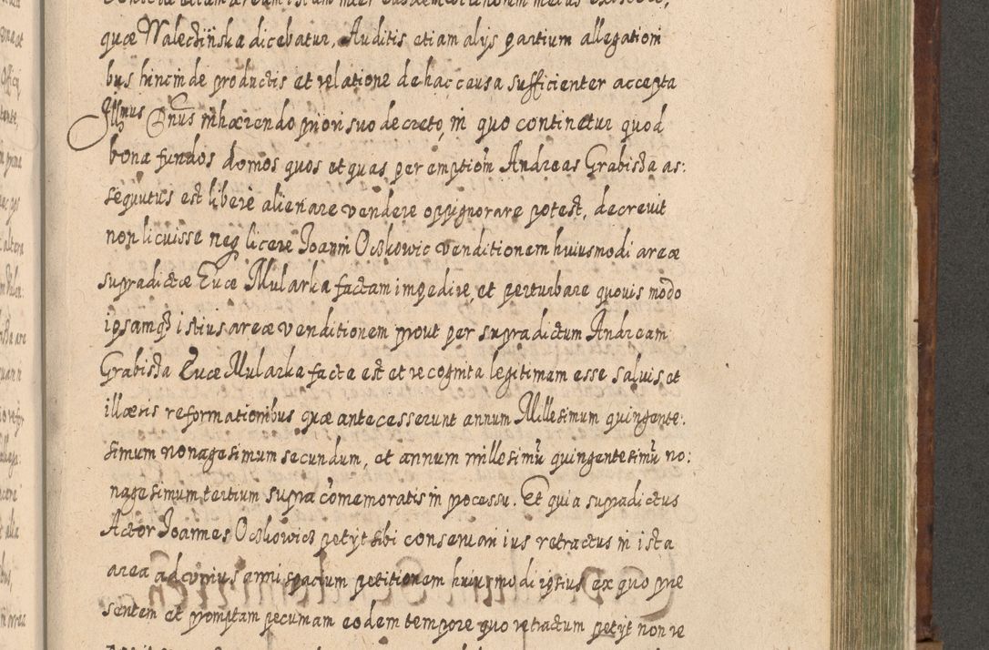 Zdjęcie nr 1220 dla obiektu archiwalnego: Acta actorum, causarum spiritualium, civilium, criminalium, obligationum, quietationum, inscpritionum, cessionum, decimarum, testamentorum R. D. Martini Szyszkowski, episcopi Cracoviensis, ducis Severiensis in annis 1620 - 1623. Tomus secundus.