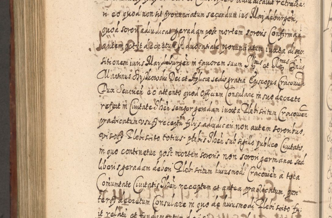 Zdjęcie nr 1211 dla obiektu archiwalnego: Acta actorum, causarum spiritualium, civilium, criminalium, obligationum, quietationum, inscpritionum, cessionum, decimarum, testamentorum R. D. Martini Szyszkowski, episcopi Cracoviensis, ducis Severiensis in annis 1620 - 1623. Tomus secundus.