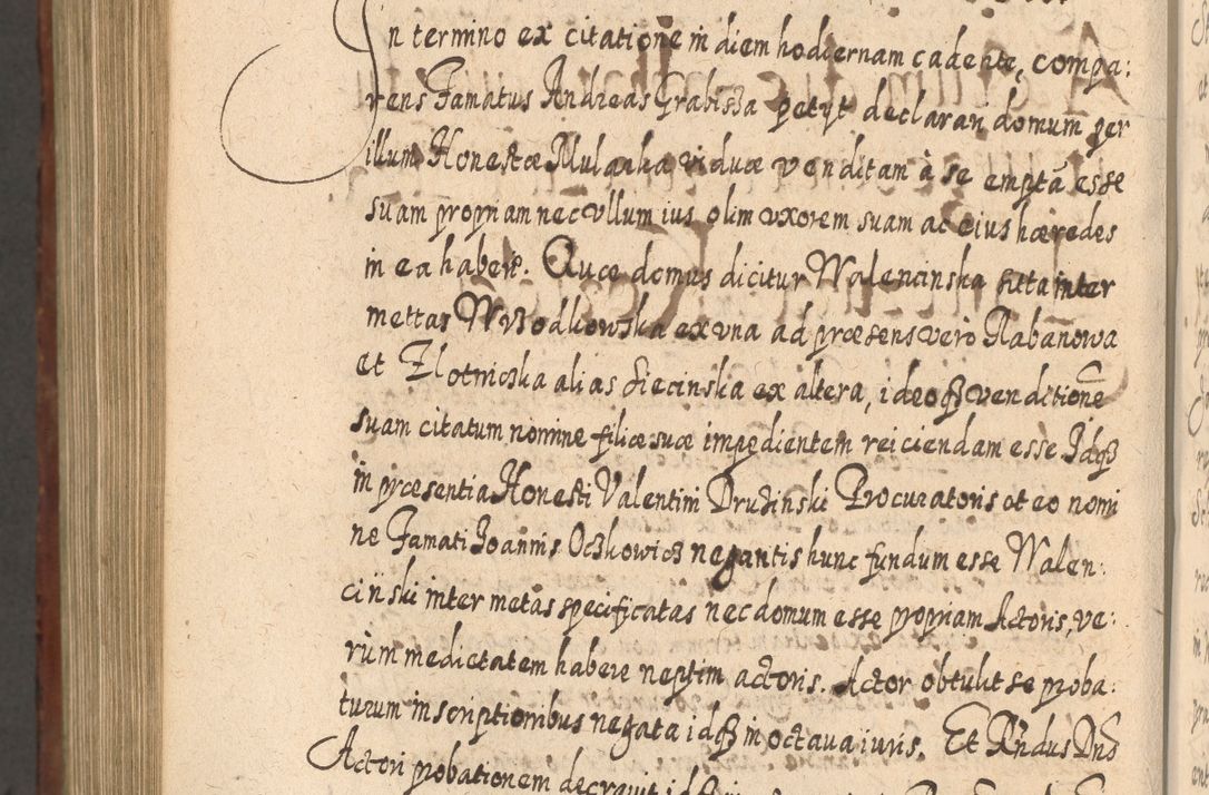 Zdjęcie nr 1213 dla obiektu archiwalnego: Acta actorum, causarum spiritualium, civilium, criminalium, obligationum, quietationum, inscpritionum, cessionum, decimarum, testamentorum R. D. Martini Szyszkowski, episcopi Cracoviensis, ducis Severiensis in annis 1620 - 1623. Tomus secundus.