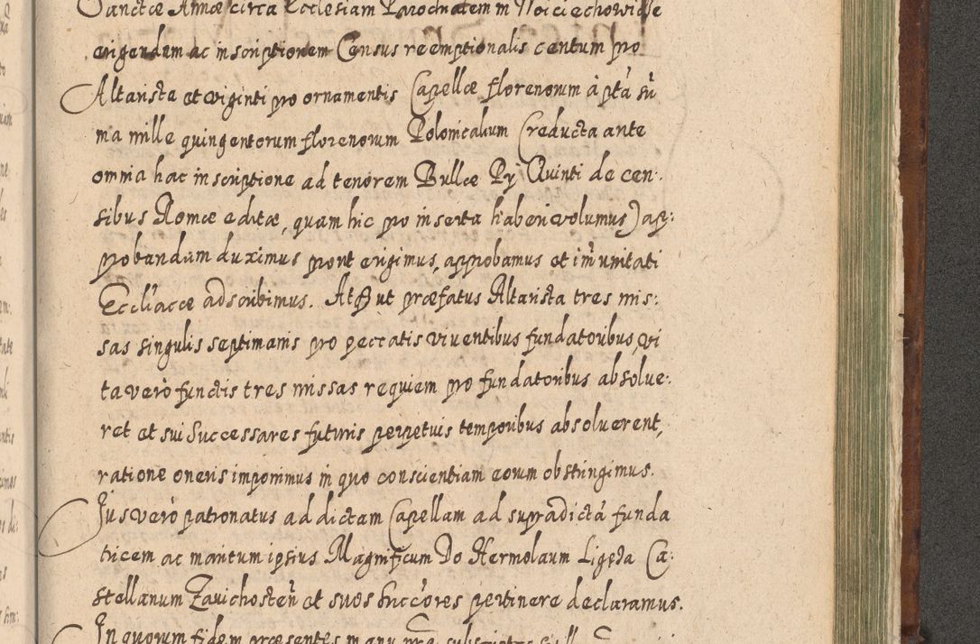 Zdjęcie nr 1376 dla obiektu archiwalnego: Acta actorum, causarum spiritualium, civilium, criminalium, obligationum, quietationum, inscpritionum, cessionum, decimarum, testamentorum R. D. Martini Szyszkowski, episcopi Cracoviensis, ducis Severiensis in annis 1620 - 1623. Tomus secundus.