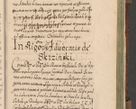 Zdjęcie nr 1378 dla obiektu archiwalnego: Acta actorum, causarum spiritualium, civilium, criminalium, obligationum, quietationum, inscpritionum, cessionum, decimarum, testamentorum R. D. Martini Szyszkowski, episcopi Cracoviensis, ducis Severiensis in annis 1620 - 1623. Tomus secundus.