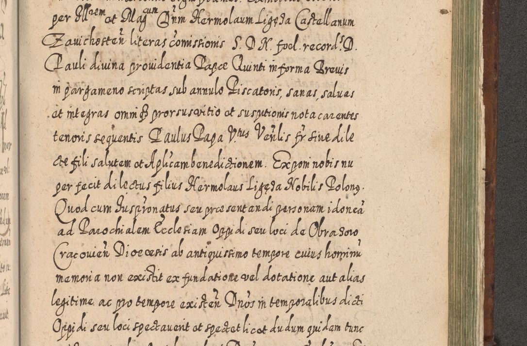 Zdjęcie nr 1380 dla obiektu archiwalnego: Acta actorum, causarum spiritualium, civilium, criminalium, obligationum, quietationum, inscpritionum, cessionum, decimarum, testamentorum R. D. Martini Szyszkowski, episcopi Cracoviensis, ducis Severiensis in annis 1620 - 1623. Tomus secundus.