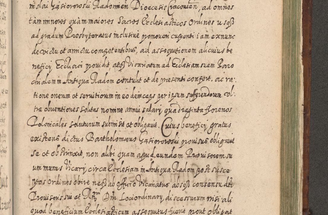 Zdjęcie nr 1368 dla obiektu archiwalnego: Acta actorum, causarum spiritualium, civilium, criminalium, obligationum, quietationum, inscpritionum, cessionum, decimarum, testamentorum R. D. Martini Szyszkowski, episcopi Cracoviensis, ducis Severiensis in annis 1620 - 1623. Tomus secundus.