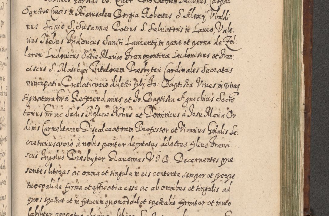 Zdjęcie nr 1358 dla obiektu archiwalnego: Acta actorum, causarum spiritualium, civilium, criminalium, obligationum, quietationum, inscpritionum, cessionum, decimarum, testamentorum R. D. Martini Szyszkowski, episcopi Cracoviensis, ducis Severiensis in annis 1620 - 1623. Tomus secundus.
