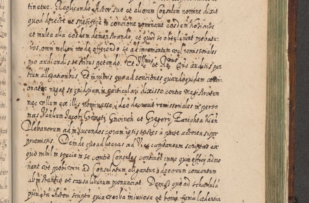Zdjęcie nr 1344 dla obiektu archiwalnego: Acta actorum, causarum spiritualium, civilium, criminalium, obligationum, quietationum, inscpritionum, cessionum, decimarum, testamentorum R. D. Martini Szyszkowski, episcopi Cracoviensis, ducis Severiensis in annis 1620 - 1623. Tomus secundus.