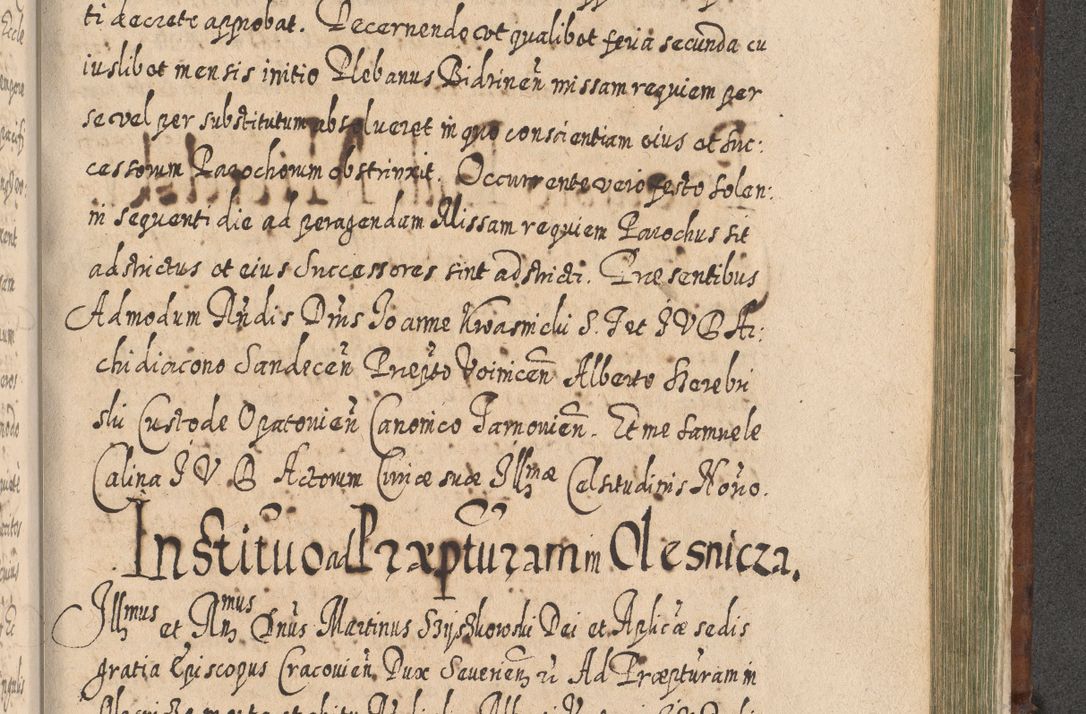 Zdjęcie nr 1340 dla obiektu archiwalnego: Acta actorum, causarum spiritualium, civilium, criminalium, obligationum, quietationum, inscpritionum, cessionum, decimarum, testamentorum R. D. Martini Szyszkowski, episcopi Cracoviensis, ducis Severiensis in annis 1620 - 1623. Tomus secundus.