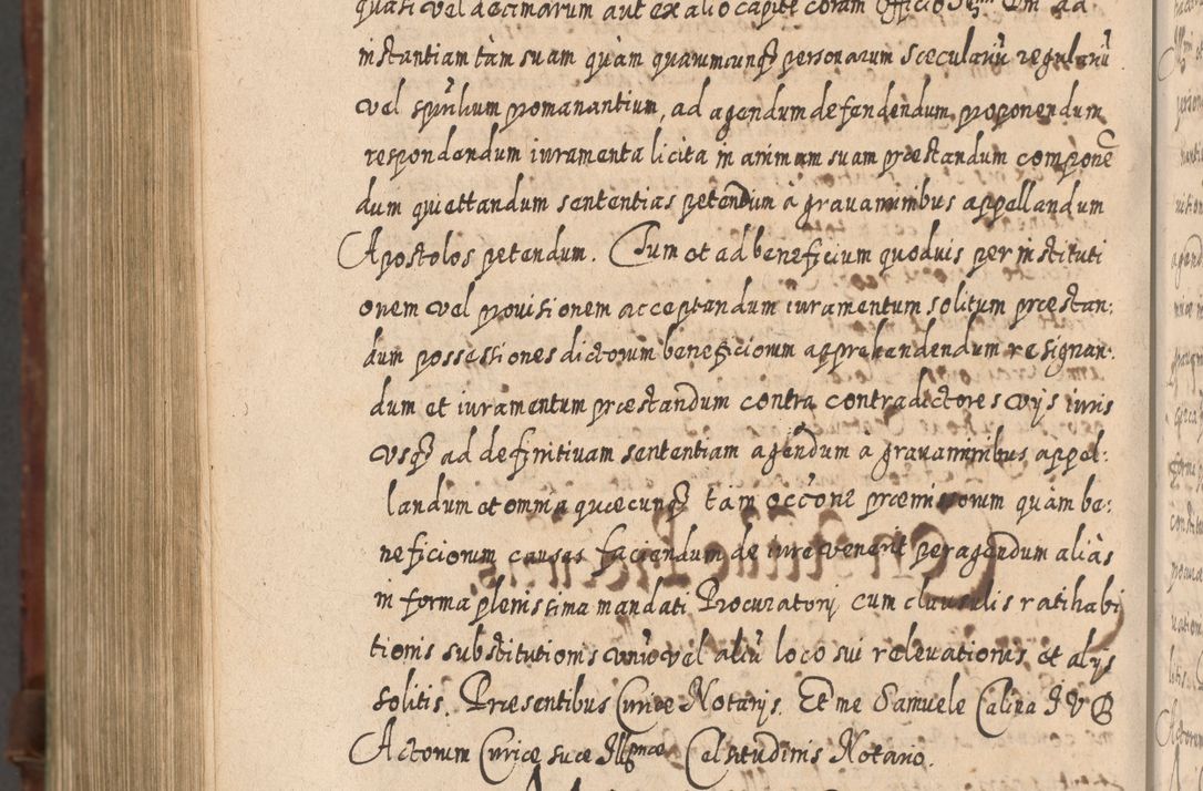 Zdjęcie nr 1333 dla obiektu archiwalnego: Acta actorum, causarum spiritualium, civilium, criminalium, obligationum, quietationum, inscpritionum, cessionum, decimarum, testamentorum R. D. Martini Szyszkowski, episcopi Cracoviensis, ducis Severiensis in annis 1620 - 1623. Tomus secundus.