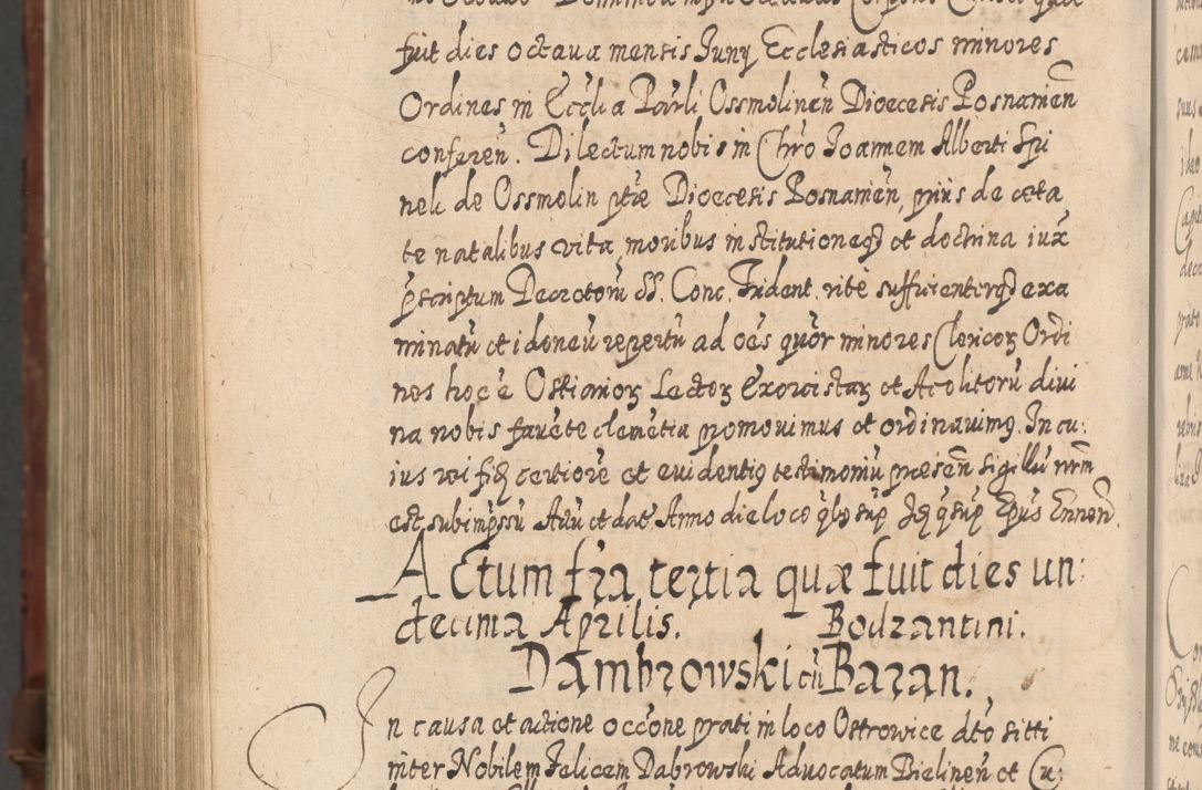 Zdjęcie nr 1331 dla obiektu archiwalnego: Acta actorum, causarum spiritualium, civilium, criminalium, obligationum, quietationum, inscpritionum, cessionum, decimarum, testamentorum R. D. Martini Szyszkowski, episcopi Cracoviensis, ducis Severiensis in annis 1620 - 1623. Tomus secundus.