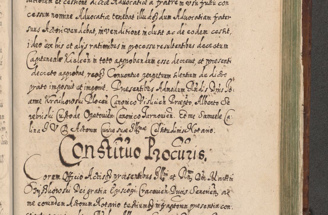 Zdjęcie nr 1332 dla obiektu archiwalnego: Acta actorum, causarum spiritualium, civilium, criminalium, obligationum, quietationum, inscpritionum, cessionum, decimarum, testamentorum R. D. Martini Szyszkowski, episcopi Cracoviensis, ducis Severiensis in annis 1620 - 1623. Tomus secundus.