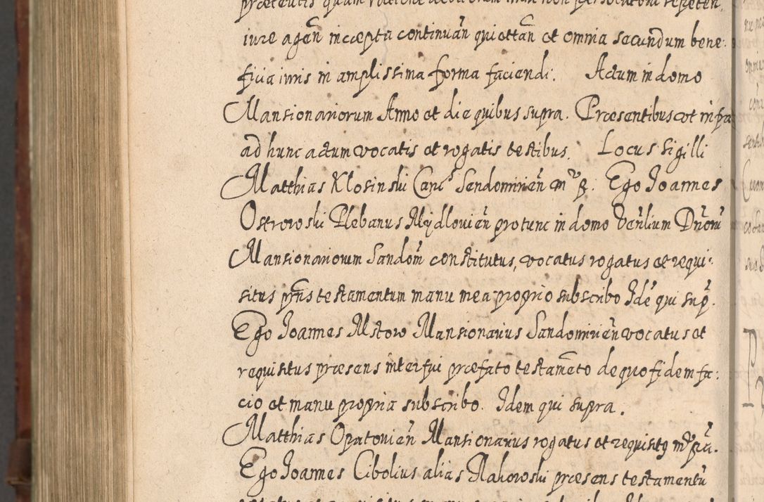 Zdjęcie nr 1327 dla obiektu archiwalnego: Acta actorum, causarum spiritualium, civilium, criminalium, obligationum, quietationum, inscpritionum, cessionum, decimarum, testamentorum R. D. Martini Szyszkowski, episcopi Cracoviensis, ducis Severiensis in annis 1620 - 1623. Tomus secundus.