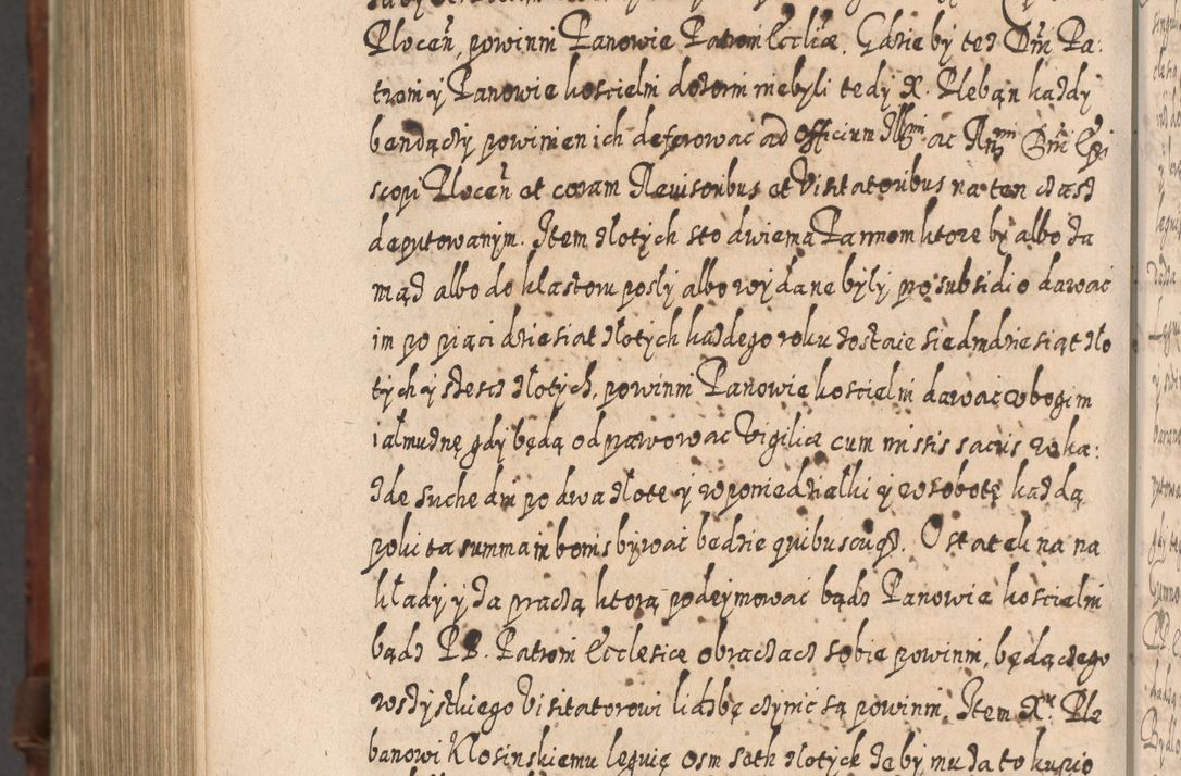 Zdjęcie nr 1321 dla obiektu archiwalnego: Acta actorum, causarum spiritualium, civilium, criminalium, obligationum, quietationum, inscpritionum, cessionum, decimarum, testamentorum R. D. Martini Szyszkowski, episcopi Cracoviensis, ducis Severiensis in annis 1620 - 1623. Tomus secundus.