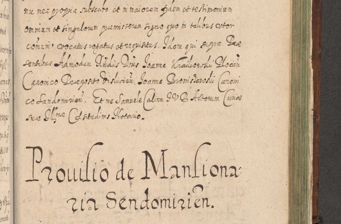 Zdjęcie nr 1328 dla obiektu archiwalnego: Acta actorum, causarum spiritualium, civilium, criminalium, obligationum, quietationum, inscpritionum, cessionum, decimarum, testamentorum R. D. Martini Szyszkowski, episcopi Cracoviensis, ducis Severiensis in annis 1620 - 1623. Tomus secundus.