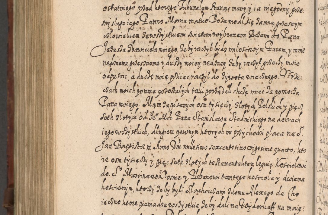 Zdjęcie nr 1319 dla obiektu archiwalnego: Acta actorum, causarum spiritualium, civilium, criminalium, obligationum, quietationum, inscpritionum, cessionum, decimarum, testamentorum R. D. Martini Szyszkowski, episcopi Cracoviensis, ducis Severiensis in annis 1620 - 1623. Tomus secundus.
