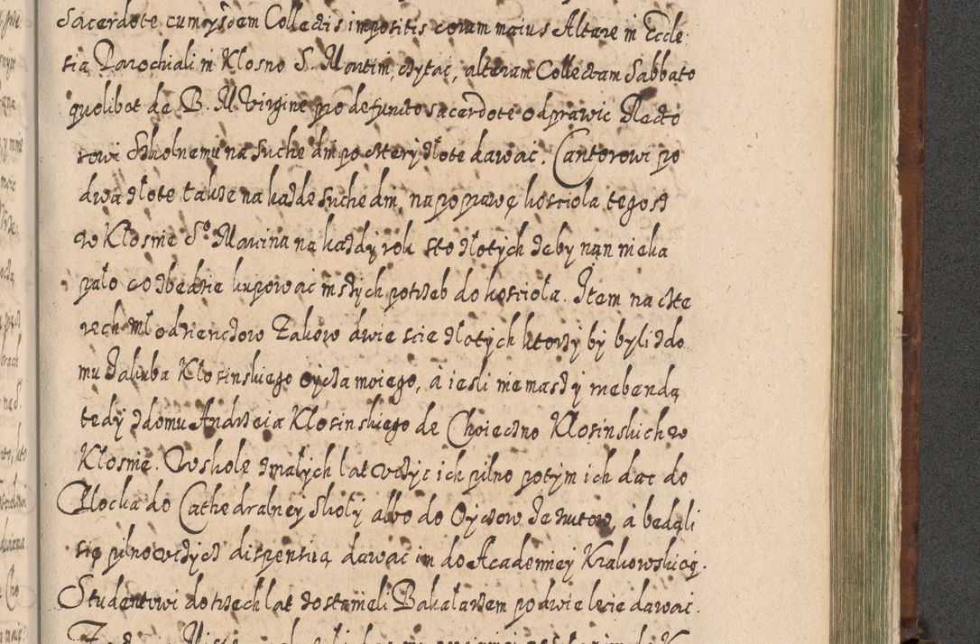 Zdjęcie nr 1320 dla obiektu archiwalnego: Acta actorum, causarum spiritualium, civilium, criminalium, obligationum, quietationum, inscpritionum, cessionum, decimarum, testamentorum R. D. Martini Szyszkowski, episcopi Cracoviensis, ducis Severiensis in annis 1620 - 1623. Tomus secundus.