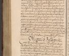Zdjęcie nr 1315 dla obiektu archiwalnego: Acta actorum, causarum spiritualium, civilium, criminalium, obligationum, quietationum, inscpritionum, cessionum, decimarum, testamentorum R. D. Martini Szyszkowski, episcopi Cracoviensis, ducis Severiensis in annis 1620 - 1623. Tomus secundus.