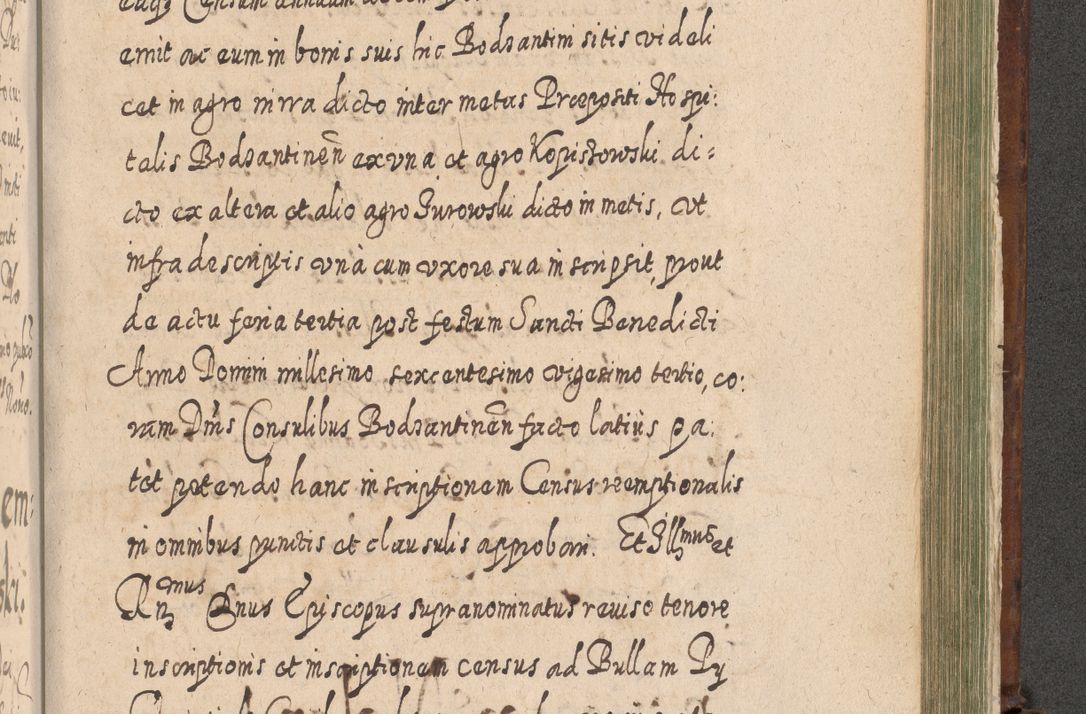 Zdjęcie nr 1312 dla obiektu archiwalnego: Acta actorum, causarum spiritualium, civilium, criminalium, obligationum, quietationum, inscpritionum, cessionum, decimarum, testamentorum R. D. Martini Szyszkowski, episcopi Cracoviensis, ducis Severiensis in annis 1620 - 1623. Tomus secundus.