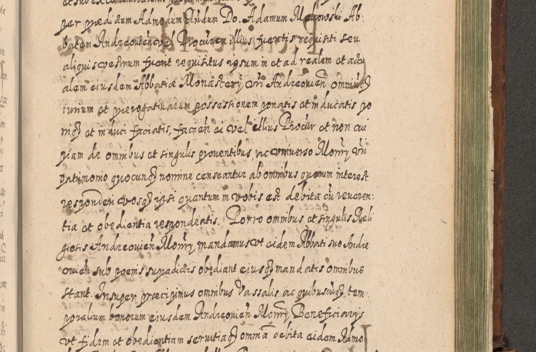 Zdjęcie nr 1296 dla obiektu archiwalnego: Acta actorum, causarum spiritualium, civilium, criminalium, obligationum, quietationum, inscpritionum, cessionum, decimarum, testamentorum R. D. Martini Szyszkowski, episcopi Cracoviensis, ducis Severiensis in annis 1620 - 1623. Tomus secundus.