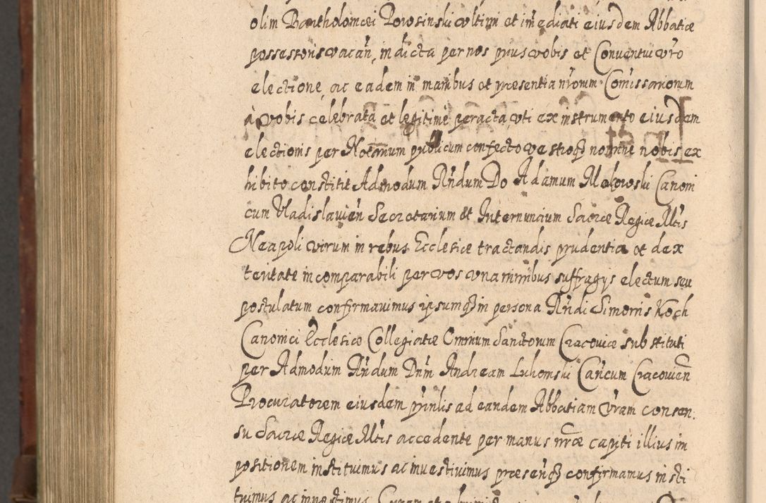 Zdjęcie nr 1295 dla obiektu archiwalnego: Acta actorum, causarum spiritualium, civilium, criminalium, obligationum, quietationum, inscpritionum, cessionum, decimarum, testamentorum R. D. Martini Szyszkowski, episcopi Cracoviensis, ducis Severiensis in annis 1620 - 1623. Tomus secundus.