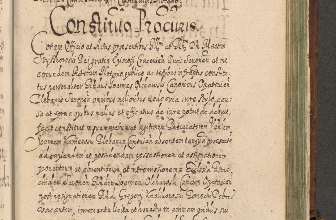 Zdjęcie nr 1292 dla obiektu archiwalnego: Acta actorum, causarum spiritualium, civilium, criminalium, obligationum, quietationum, inscpritionum, cessionum, decimarum, testamentorum R. D. Martini Szyszkowski, episcopi Cracoviensis, ducis Severiensis in annis 1620 - 1623. Tomus secundus.