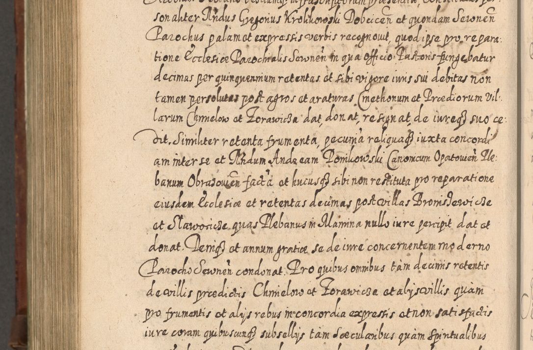 Zdjęcie nr 1287 dla obiektu archiwalnego: Acta actorum, causarum spiritualium, civilium, criminalium, obligationum, quietationum, inscpritionum, cessionum, decimarum, testamentorum R. D. Martini Szyszkowski, episcopi Cracoviensis, ducis Severiensis in annis 1620 - 1623. Tomus secundus.